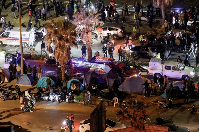 Israeli ‘double-tap strike’ hits displaced on Beirut seafront, kills eight

