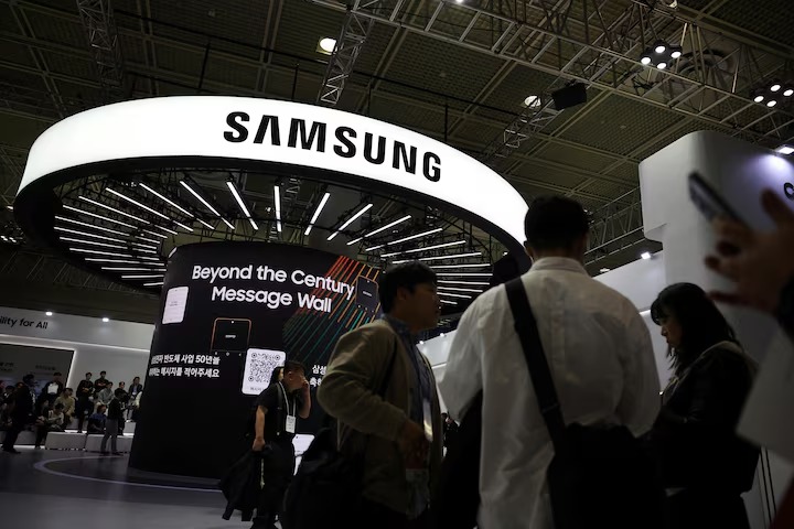 Samsung flags 19-fold jump in profit, but shares slump on jitters AI boom may stall
